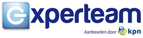 Logo Experteam, aanbevolen door KPN